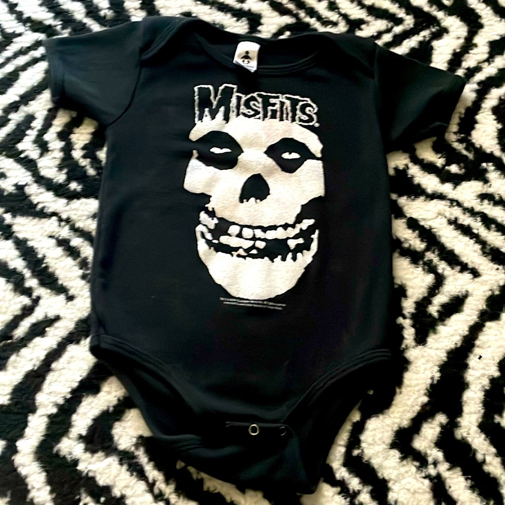 Misfits Baby Onesie. Size 18 to 24 Months.